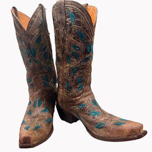 Vintage Lucchese Womens Boot